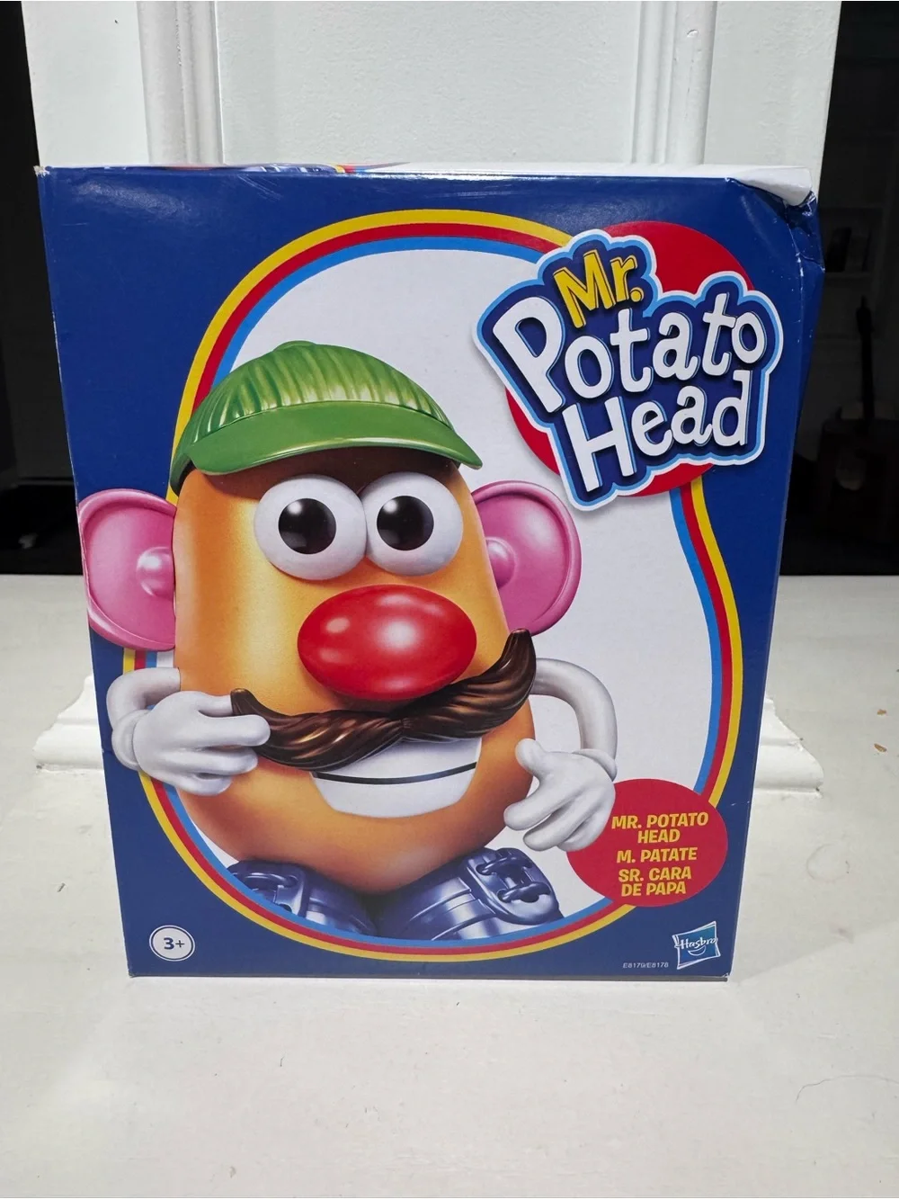 Hasbro Mr. Potato Head Classic Toy - Orange Body with Green Hat and Red Nose NEW